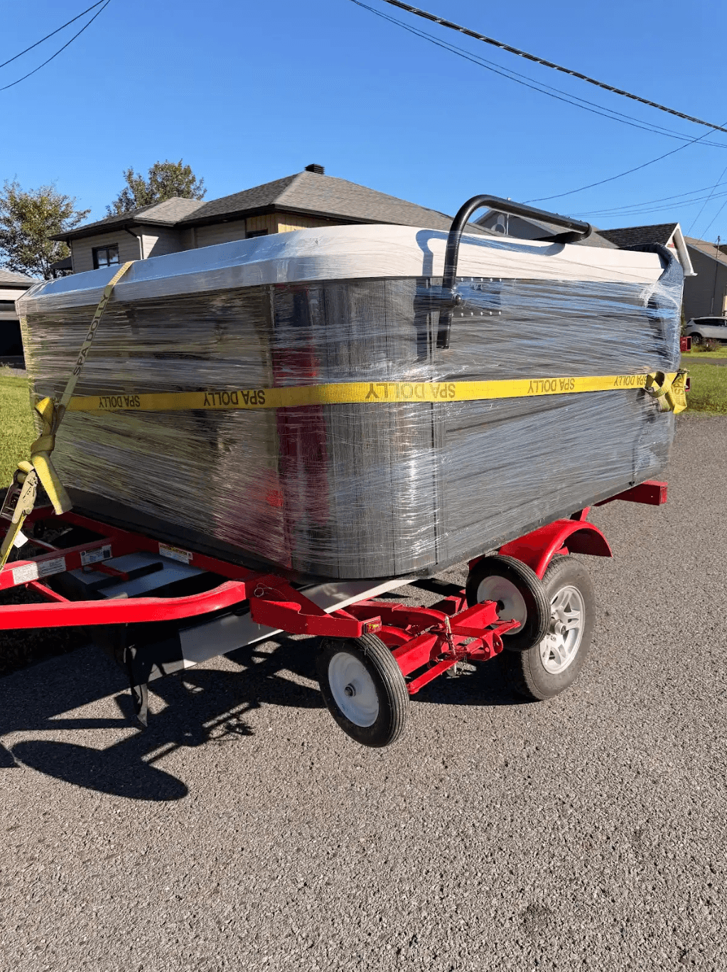 Davidson hot tub transport